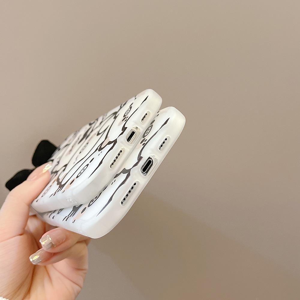 Luxury Piggy Black Tie Bow Cartoon Shockproof Phone Case For Iphone 13 12 11 Pro Max Xr Xs Max X 7 8 Plus Case Cute Cover 1096