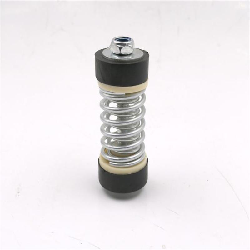 Tricycle motorcycle engine shock absorber compression spring with thickened rubber pad support Buffer spring