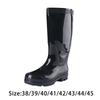 Men's Steel Toe Rain Boots PVC Rubber Boots, Waterproof Outdoor Work Durable Slip Resistant
