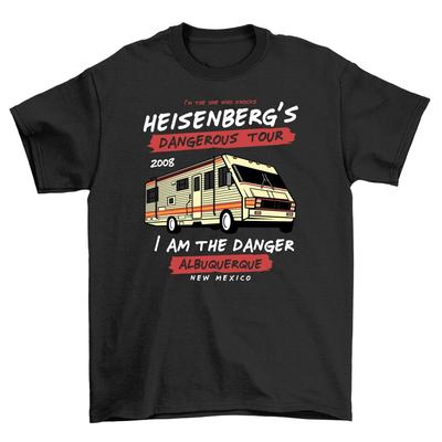 'Reisemobil': Das 'The Dangerous Tour' T-Shirt - Lustiges Abenteuer-Tee für Entdecker! 100% Baumwolle