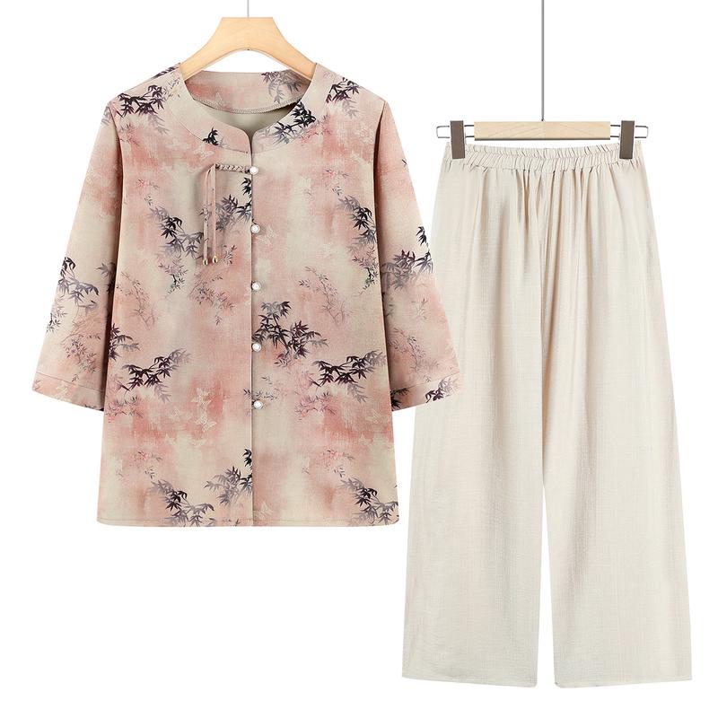 Tang Style Women's Two-Piece Set