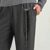 Black Red Crystal Beads Brooches Handmade Bead Fixed Needle Long Tassel Brooch Multi-layer Chain Lapel Pin Suit Accessories