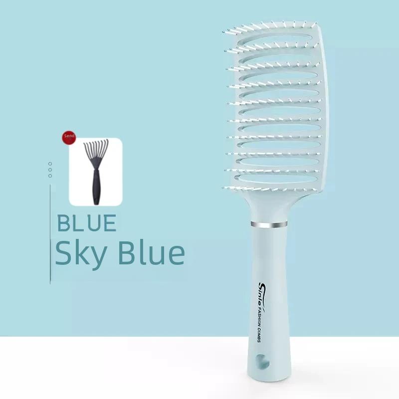Women's Special Hair Brush Rolling Comb Airbag Comb Portable Massage Fluffy Hair Curling Brush For Head