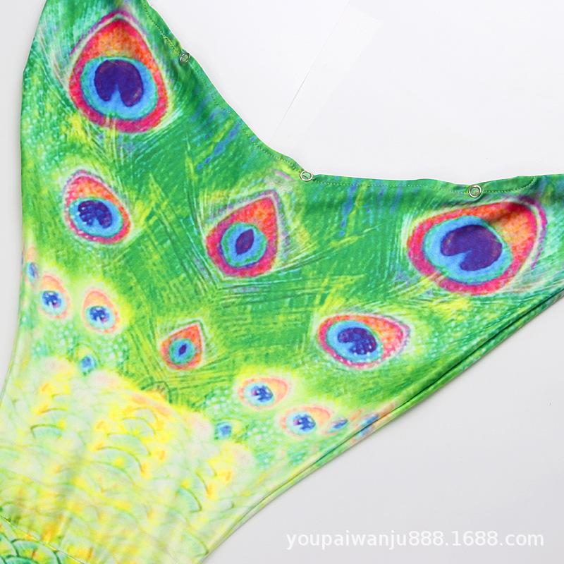 Mermaid Tail Children'S Swimsuit Girls Princess Clothes Girl Mermaid Baby Three-Piece Set