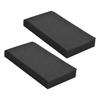 2 Packs High Density Acoustic Isolation Foam Isolation Pads 27 * 14cm Usable Area for Studio Monitor Speaker