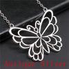 Angel Wing Pendant Necklaces Necklace With Chain For Women DIY Jewelry Making Findings