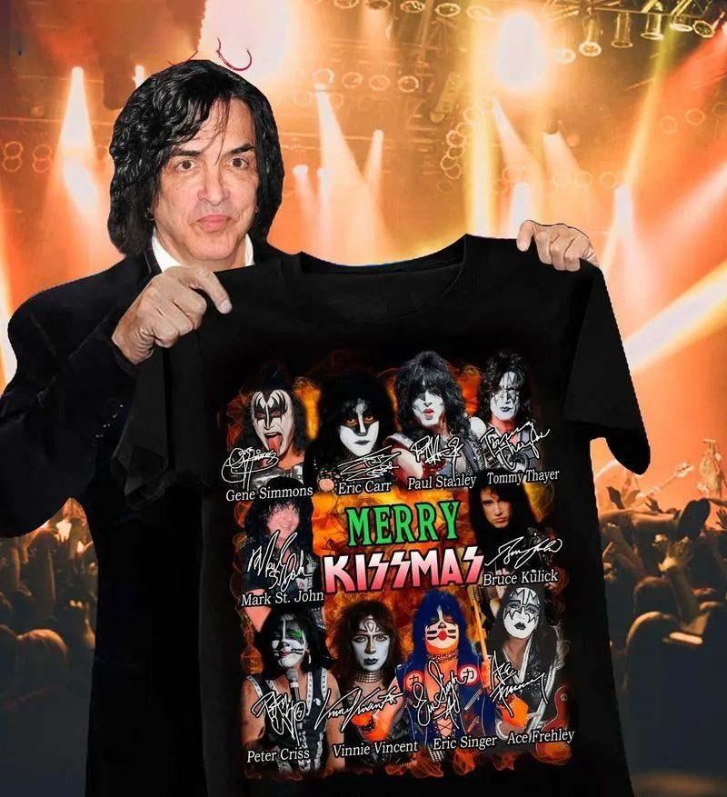 Hot! Kissmas Rock Band Christmas Tribute Shirt T-Shirt Unisex BL491 Unisex T-Shirt M