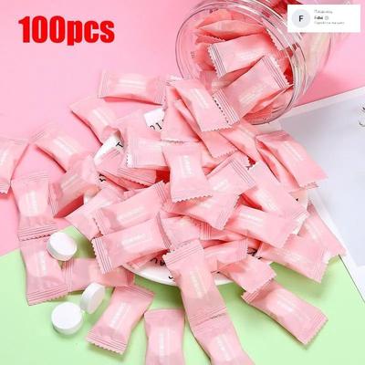 Asciugamani Compressi Monouso, Salviette Detergenti Viso Portatili, Asciugamani Viso, Dischetti Struccanti