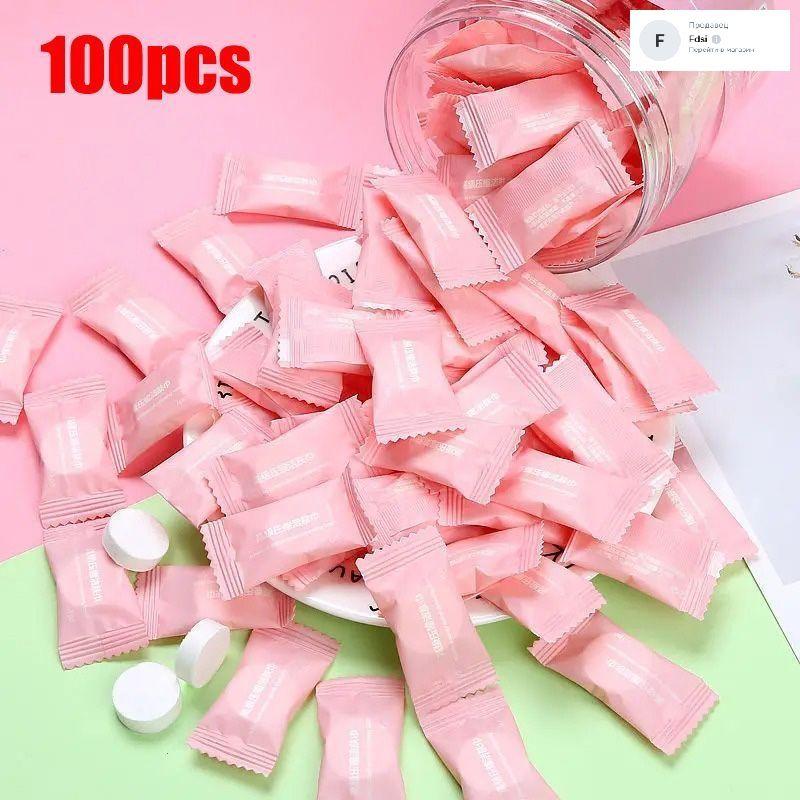 

Disposable Compressed Towels, Portable Facial Cleansing Wipes, Face Towels, Makeup Remover Pads One Size