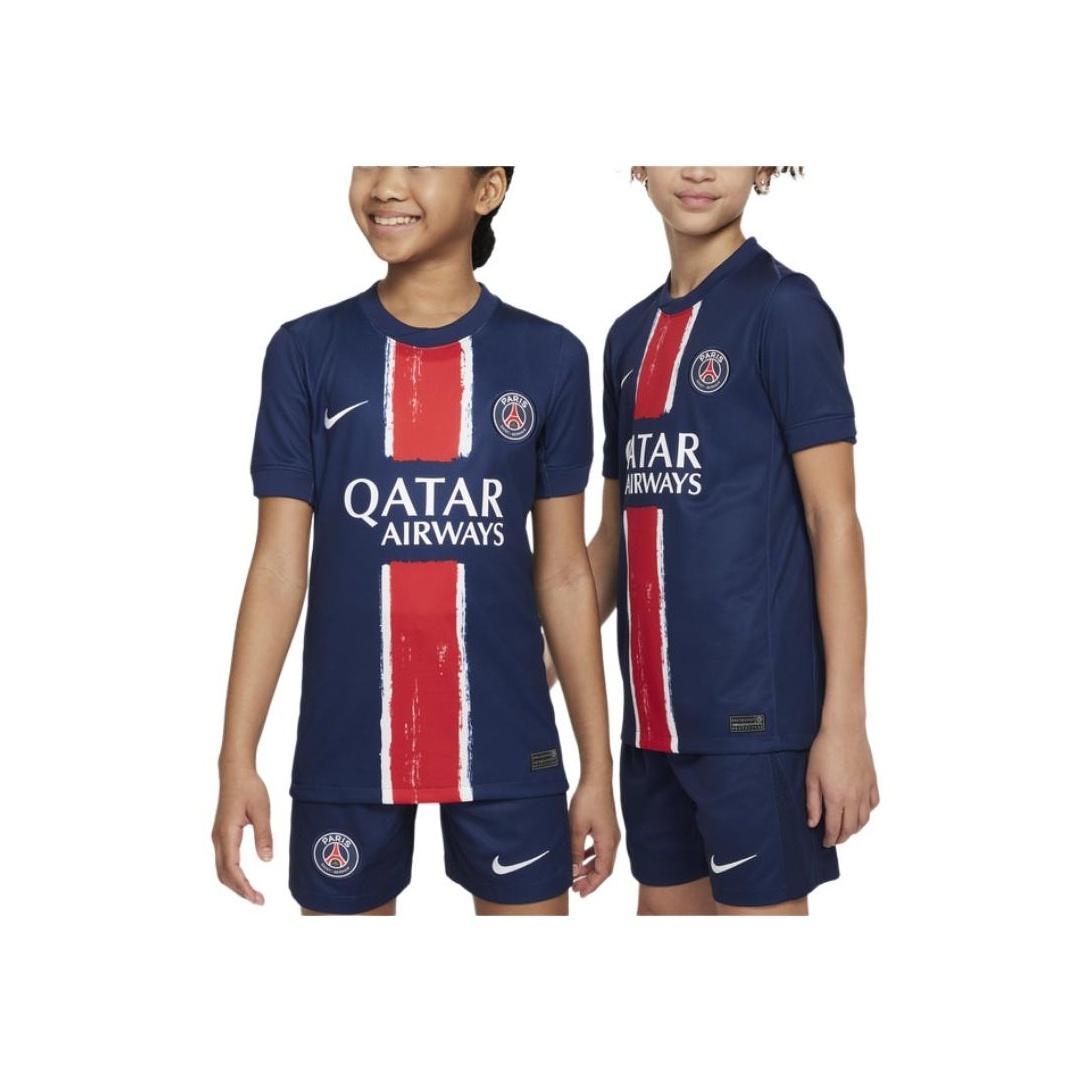 

Nike Детский быстросохнущий футбольный трикотаж с круглым вырезом и короткими рукавами, детские топы, темно-бирюзовый FN9155-411 L