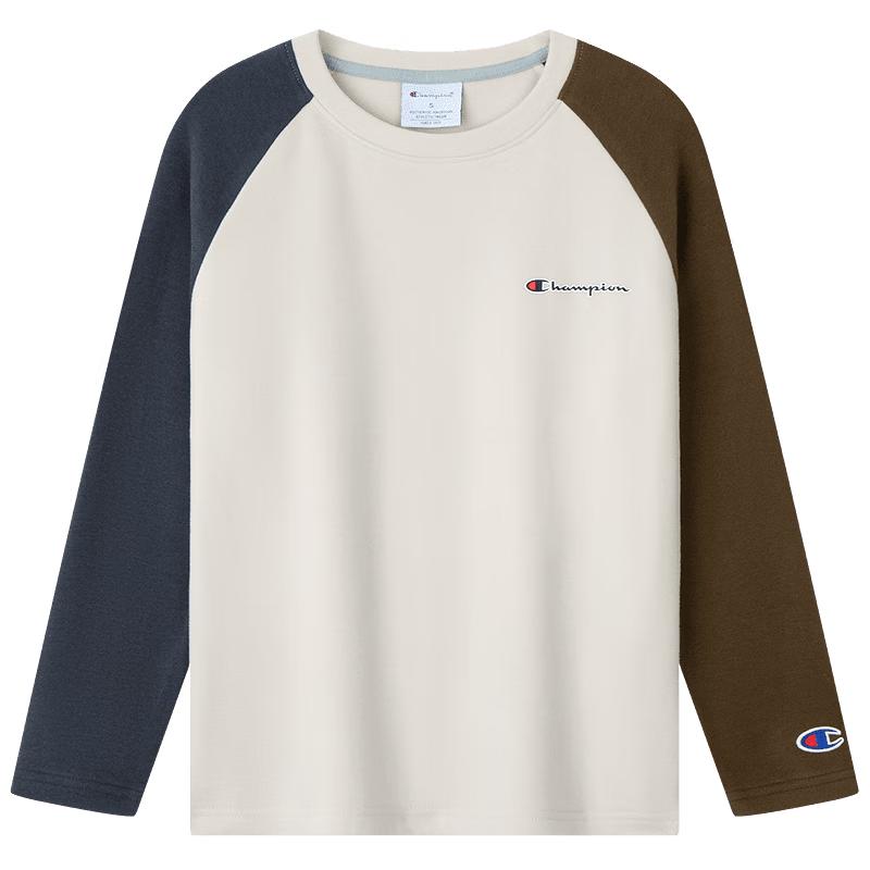 Champion Kids  Anti-Static Embroidered Long Sleeve T-Shirt L