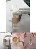 Direct Sale Car Aromatherapy Bottle Traditional Chinese Style Square Glass Perfume Bottle