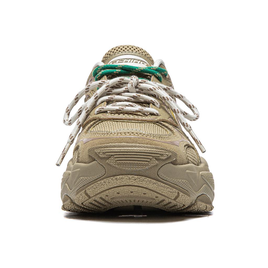 Li Ning Brown Sugar Casual Shoes Women's Low Top Flower Beaver Khaki AGCV366-3