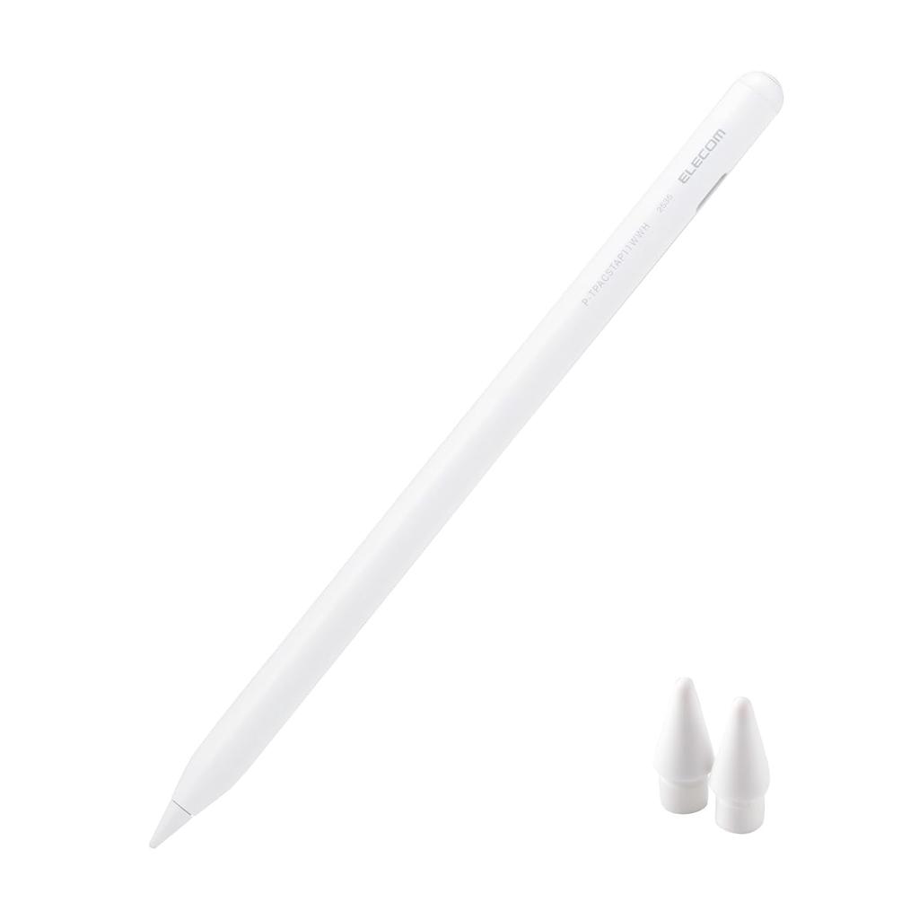 Elecom Touch Pen Wireless Charging Magnetic Attachment Compatible iPad A16 7 8 9 10 Pro 11 12.9 13 Inches Air 3 4 5 1113 Mini 6 Pencil Palm Rejection