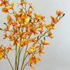 73cm Faux Butterfly Orchid 3 Fork Simulation Flower Real Touch Artificial Orchid Plant  Party