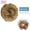 Synthetic Curly Straight Hair Messy Buns Female Hair Rings Fluffy Hair Pans Invisible Natural Seamless Donut Chignon Accessories