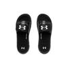 Under Armour Mercenary Unisex Black White Slides 3021281-001
