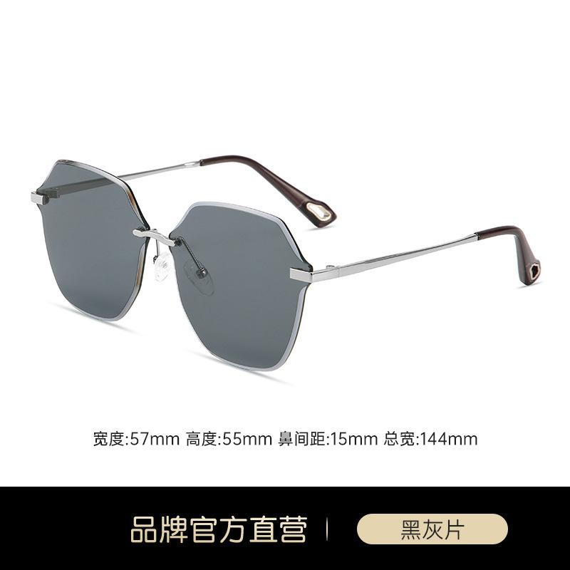 

Солнцезащитные очки с защитой от ультрафиолета и постепенным изменением, женские солнцезащитные очки без оправы Advanced Sense 8038