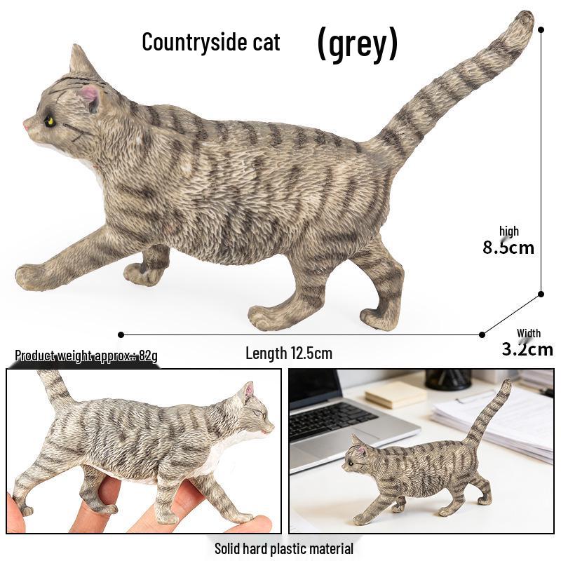Thumbs Up Cat Figurine - Coffee Shop Ornament with Short-haired, Ragdoll, and Countryside Cat Designs
