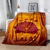 Galatasaray 167 Blanket Soft Warm Cozy Perfect for Seaside Sofa Couch Four Seasons Multipurpose Modern Gifts For Family Or Friends