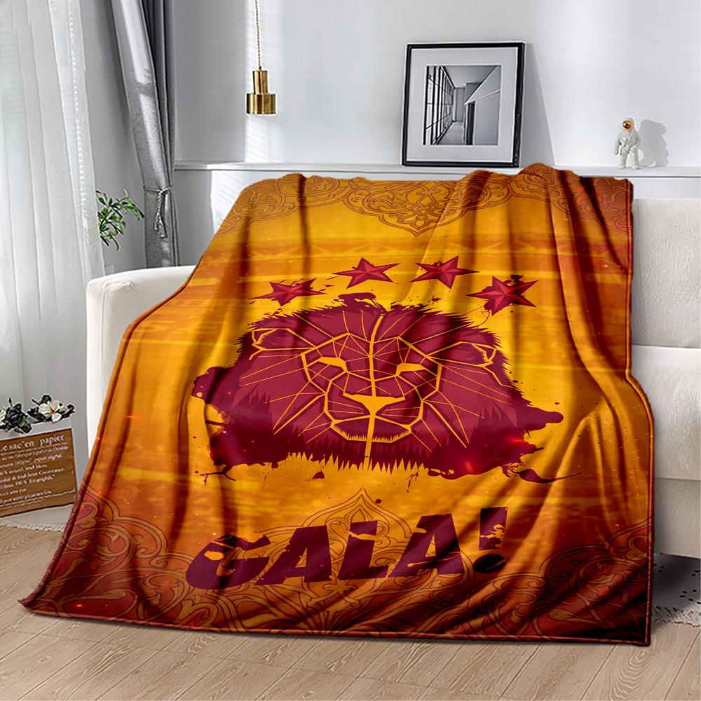 Galatasaray 167 Blanket Soft Warm Cozy Perfect for Seaside Sofa Couch Four Seasons Multipurpose Modern Gifts For Family Or Friends