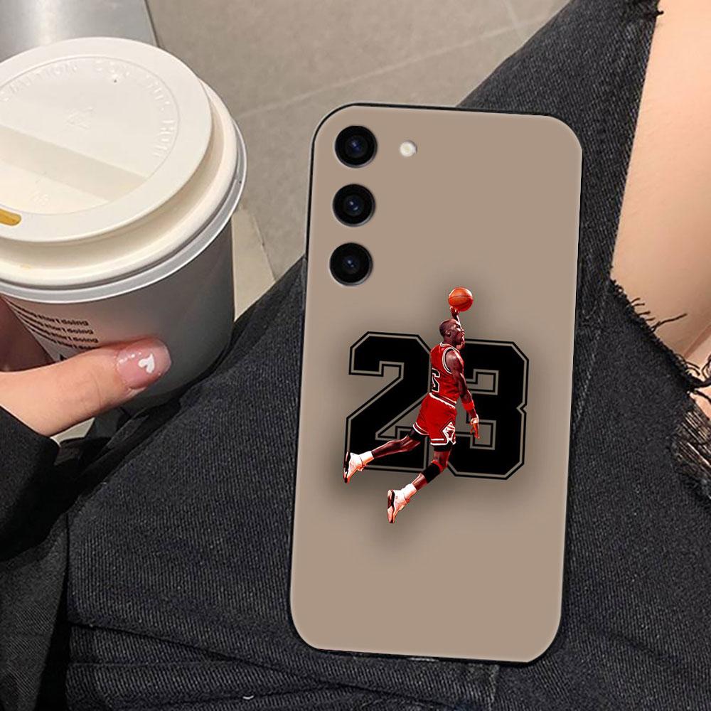 Basketball Number 23 Phone Case For Samsung Galaxy S26 S25 EDGE S24 S23 S22 S21 S20 FE S10 Ultra PLUS LITE DIY Case Shell Cover