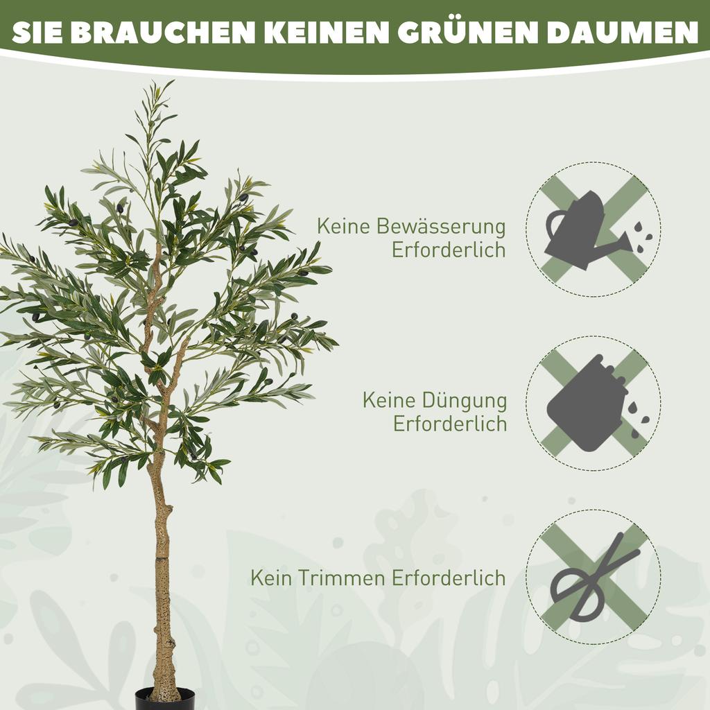 Silk Leaf Artificial Olive Trees