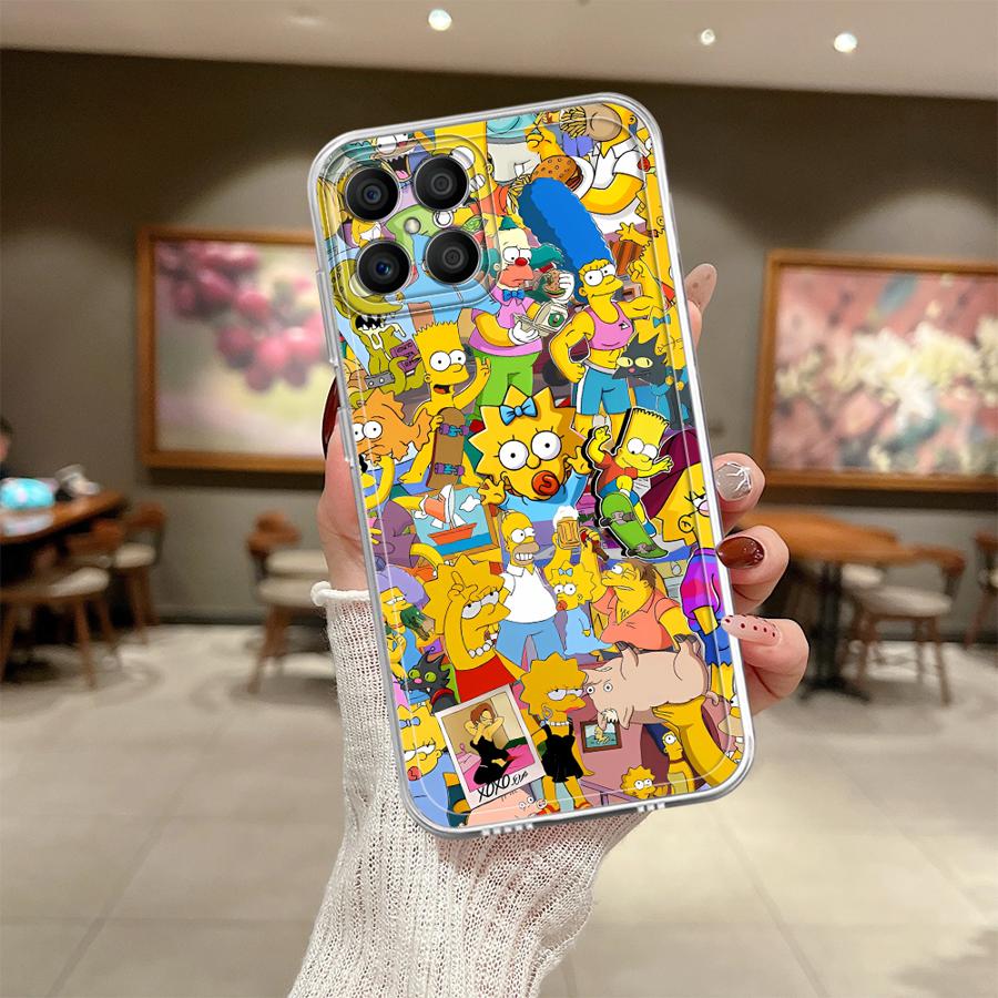 

Soft Phone Cover Case for Honor X8 X8a X8b X7b X9a 90 Lite X9b The S-simpsons Honor X8b