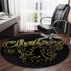 1pc C-Chelsea  Carpet, Round Rug, Comfortable, Suitable for Entryways, Living Rooms, Office, And Bedrooms, Christmas Decoration