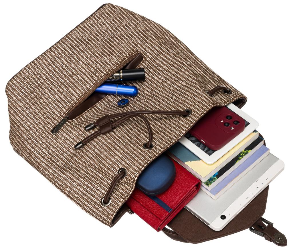 Backpack 6875-3 BROWN