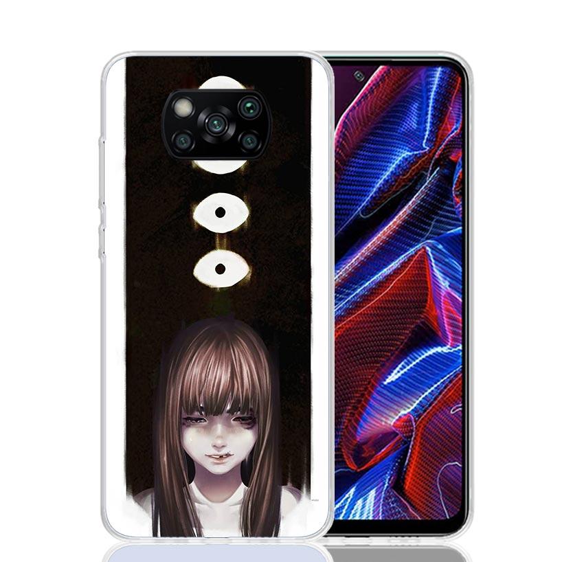 

Чехол для телефона Oyasumi Punpun для Xiaomi Poco X7 X6 X5 Pro F7 Ultra Redmi 15C 15 13 13C 12 12C 10 10A 10C 9 9A 9C 9T Обложка Poco X7 X Xiaomi Poco M7 4G