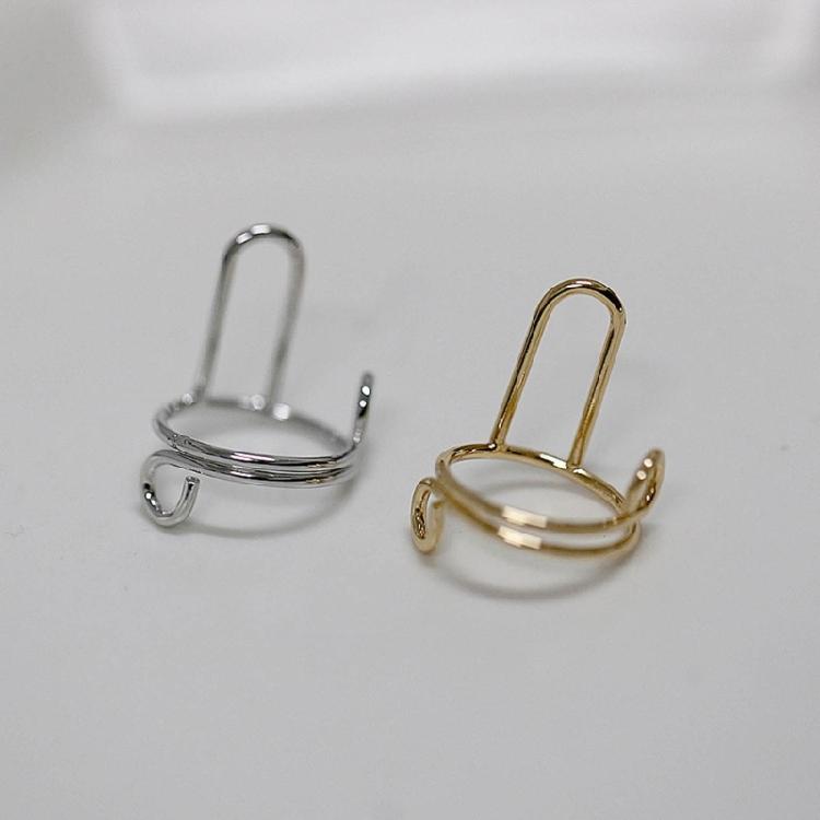 Set of 10 Open Nail Rings Elegant Fingertips Statement Jewelry Copper Material