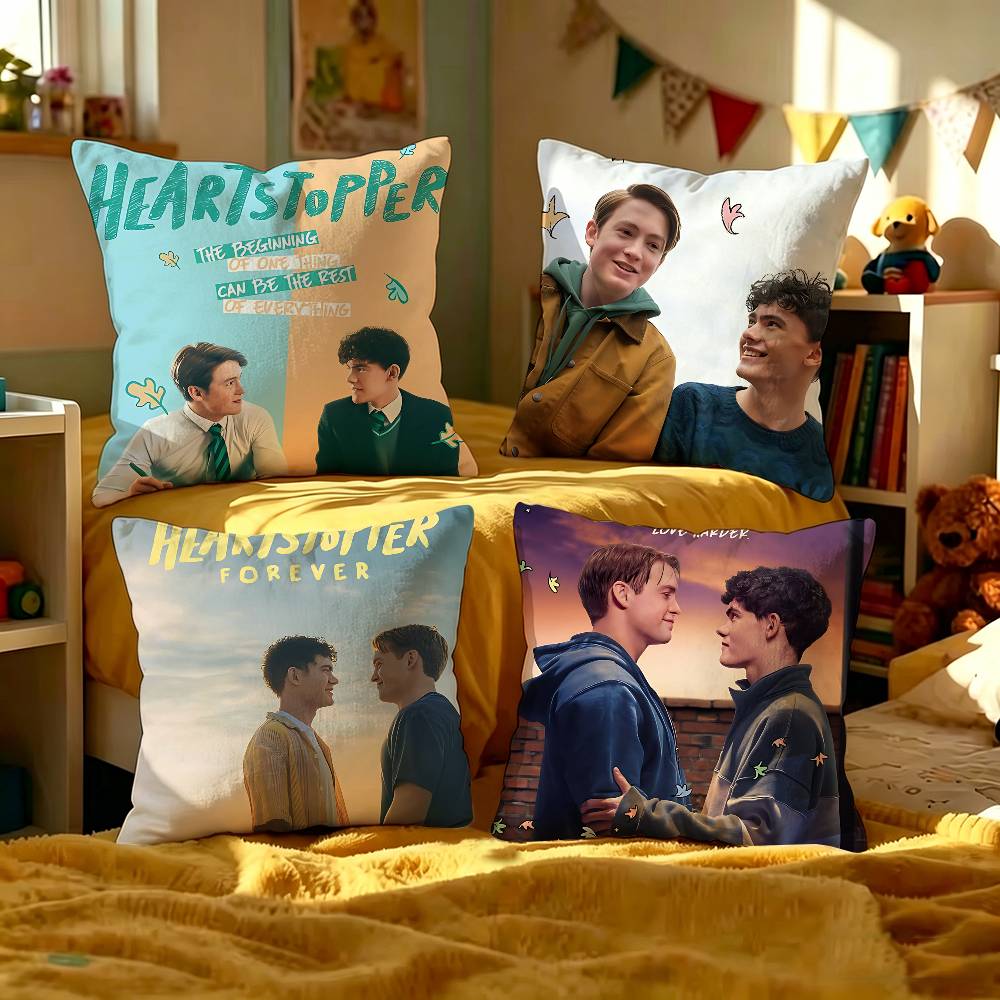 TV Series H-Heartstoppers Love Cute Cushion Cover Decorative Pillow Sofa Home Decor case pillow cases