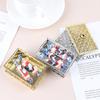 Plastic Hollow Gold Foil Candy Box Chocolate Gift Treat Boxes Wedding Box