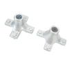 1 Pair Rear Wheel Hubs High Strength Rear Left And Right Wheel Hubs for ATV TRX400EX SPORTRAX 400 2X4
