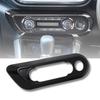 RISE Rocky Compatible Air Conditioner Panel Cover ABS Resin Carbon Look 2020 and Later Compatible Interior Garnish (carbon)