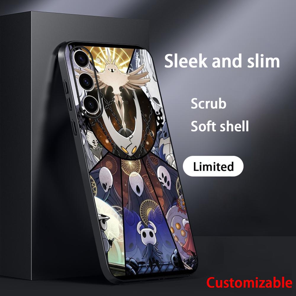 Super fashion Hollow Knights game Phone Case For Samsung Galaxy S26 S25 S24 S23 S22 S21 Plus Ultra Note20 Soft Black