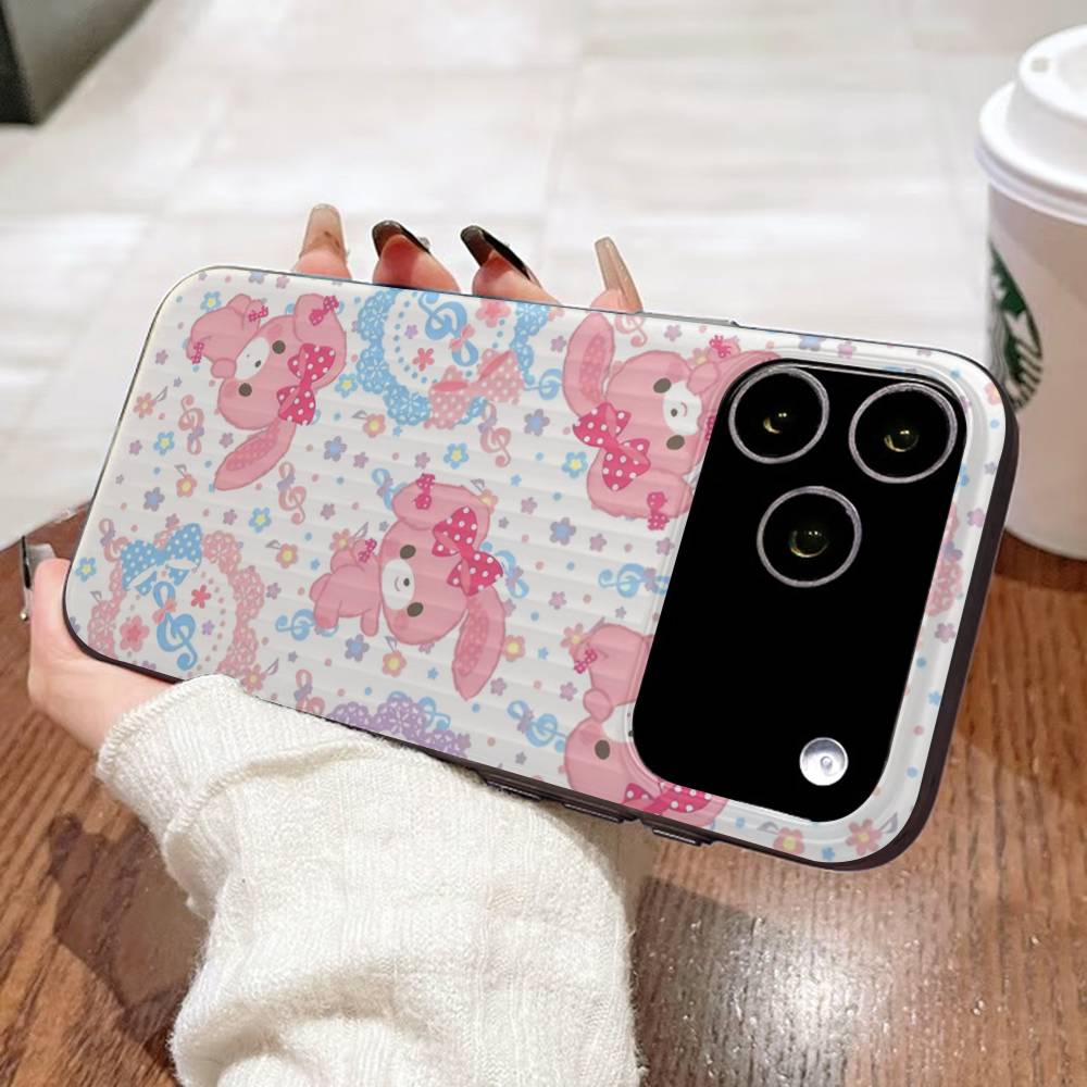Cute Cartoon Bonbonribbon Phone Case For IPhone 17 16 15 14 Plus 11 12 13 Pro Max Shockproof Protection Soft Back Cover