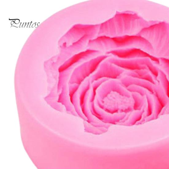 Silicone Flower Mold Chocolate Cake Ice Cubes Food Grade Reusable Non-Stick Floral Pastry Mold Kitchen Baking Gadgets