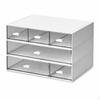 Desk Riser with Drawer & Storage Organizer for Laptop Monitor TwoTier