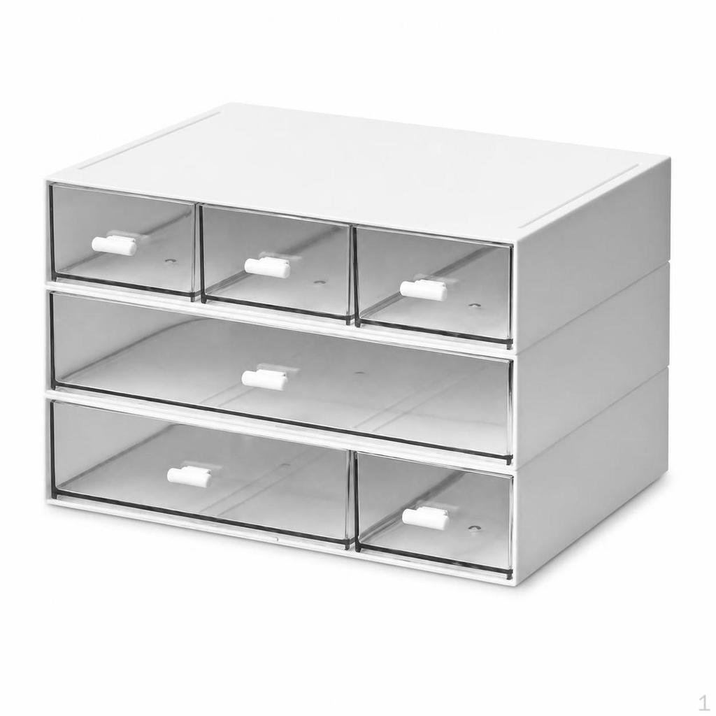 Desk Riser with Drawer & Storage Organizer for Laptop Monitor TwoTier