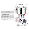 Stainless Steel Multi-Functional Electric Grain & Cereal Crusher Machine