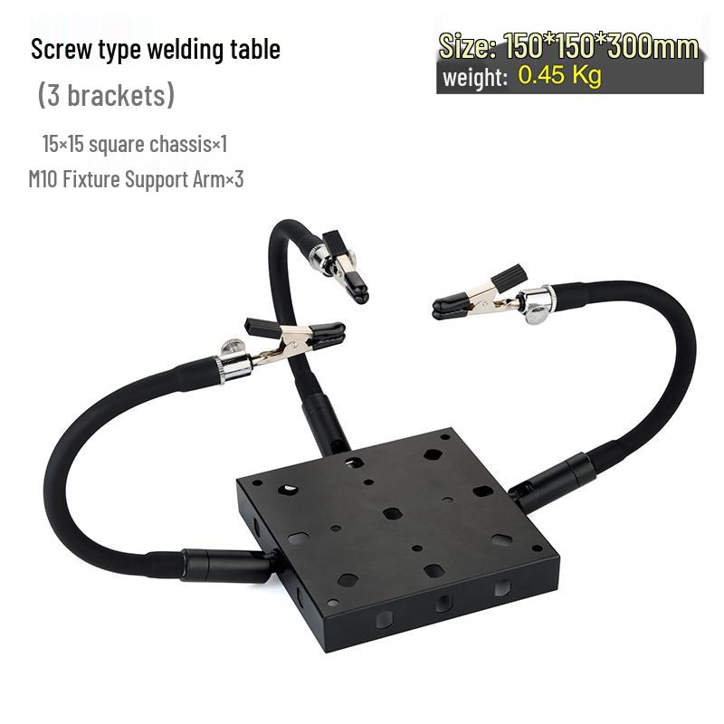 Pro Soldering Station Kit: Soldering Iron, Wire, Magnifying Lamp, Smoke Absorber, Magnetic Repair Tool