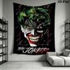 The Joker Dark Art Tapestry Tapestry Background Cloth Wallmounted Soft Homestay Soft Decoration Tapestry Wall Covering Decoration