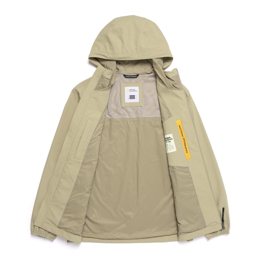 Nationalgeographic N251Ujp901 Multi-Pocket Hooded Mountain Jumper Sand Beige