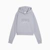 Puma ELEVATED GRAPHIC CROPPED TR bluza damska szara 68950020 r S