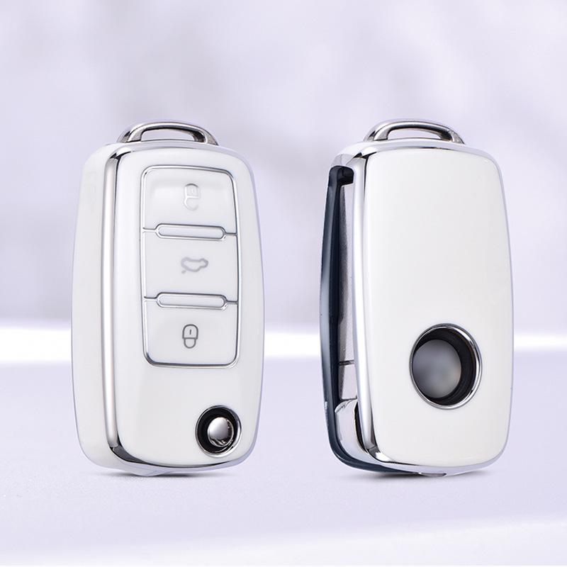 Fits Volkswagen Key: New Bora, Sagitar, Polo, Tiguan, Tanyue, Lingdu, Lavida, Tange, Jialv Key Cover