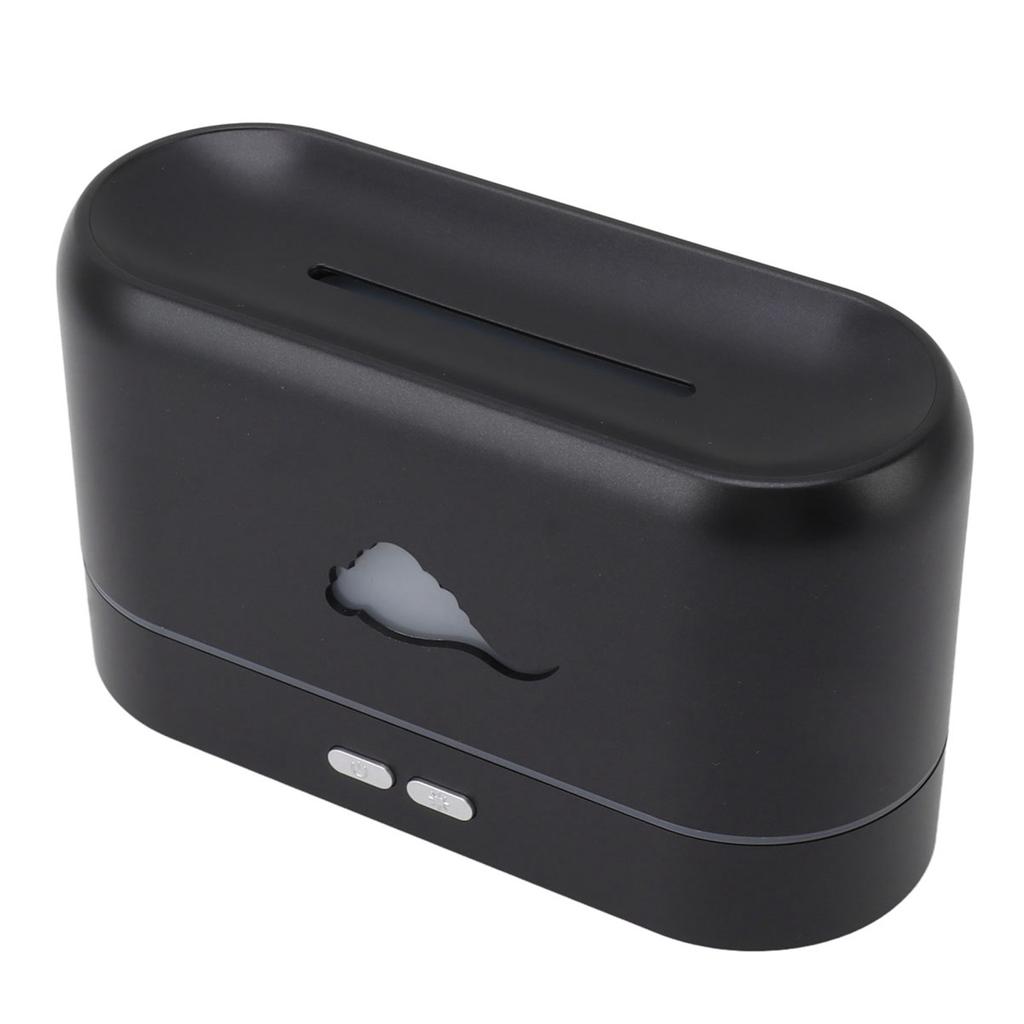 Humidifier Aroma Diffuser Flame Pattern Light Bluetooth Speaker Home Decoration for Room