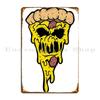 Pizza Melt Legionartwork Metal Sign Bar Cave Printing Garage Retro Wall Pub Tin Sign Poster