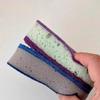Thickened High-Density Colorful Sponge Scrubber - Double-Sided Oil-Proof Dishwashing Brush, Durable Kitchen Cleaning Pad
